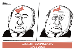 MIKHAIL GORBACHEV by Manny Francisco