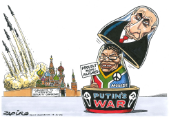 PUTINS WAR by Zapiro