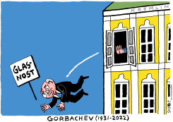 GORBACHEV PUTIN by Schot