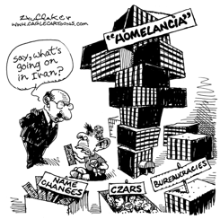 INTELLIGENCE BUREAUCRACIES by Sandy Huffaker