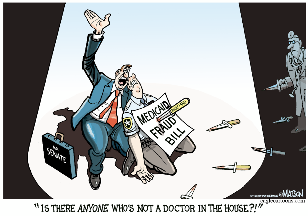 Local MO–Medicaid Fraud Reform Bill Attacked By Doctors In Legislature-COLOR