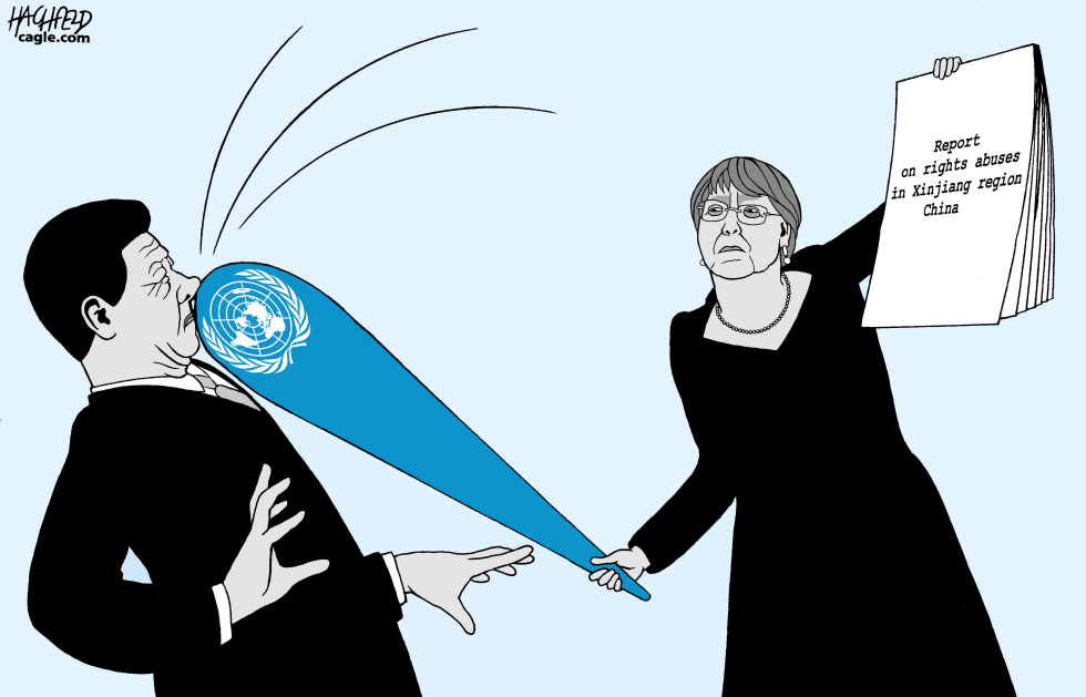 Bachelet's report on China