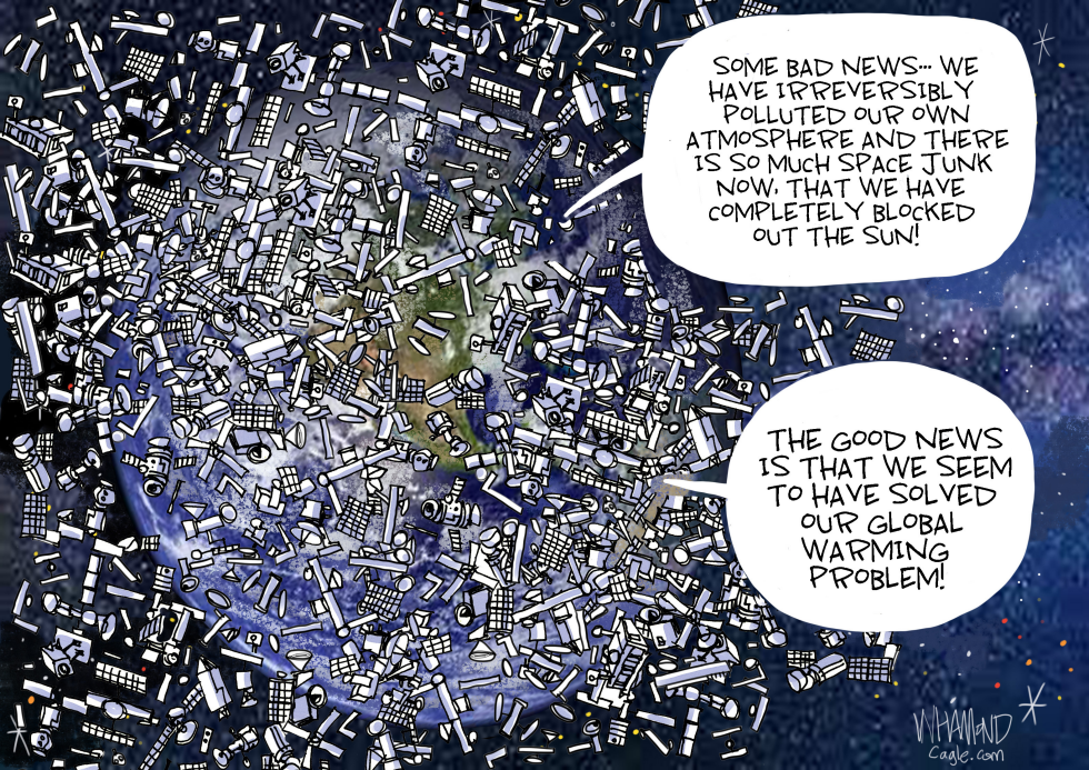 Space junk solution