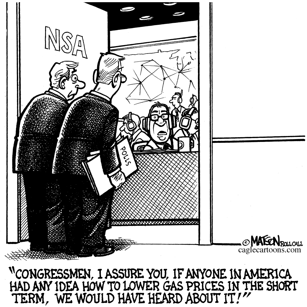 NSA Tracks Ways To Lower Gas Prices