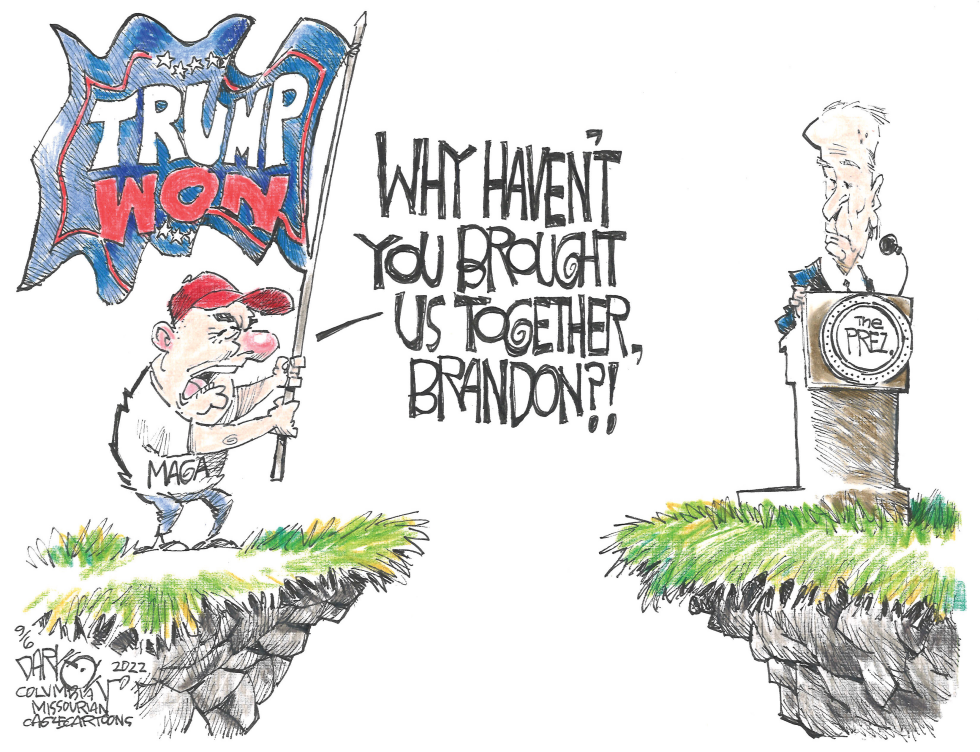 Divided nation