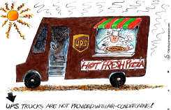 UNITED PIZZA SERVICE by Randall Enos