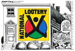 NATIONAL LOOTERY by Zapiro