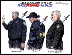 BACKSTABBING THE BLUE by J.D. Crowe