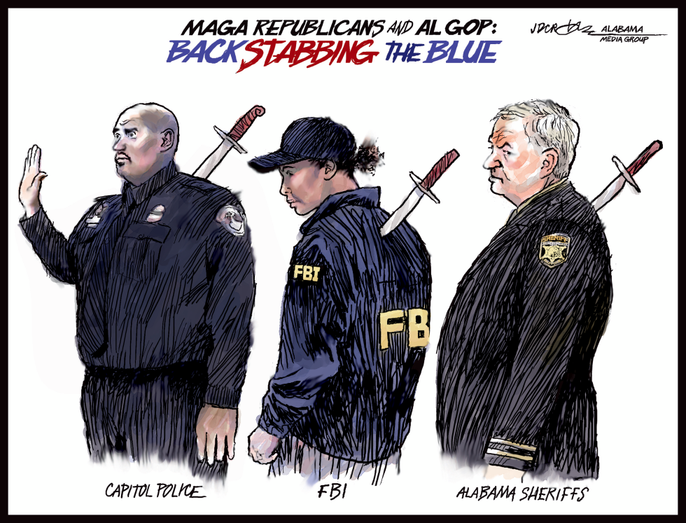 Backstabbing the Blue