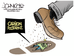 VIRGINIA YOUNGKIN'S CARBON FOOTFRINT by John Cole