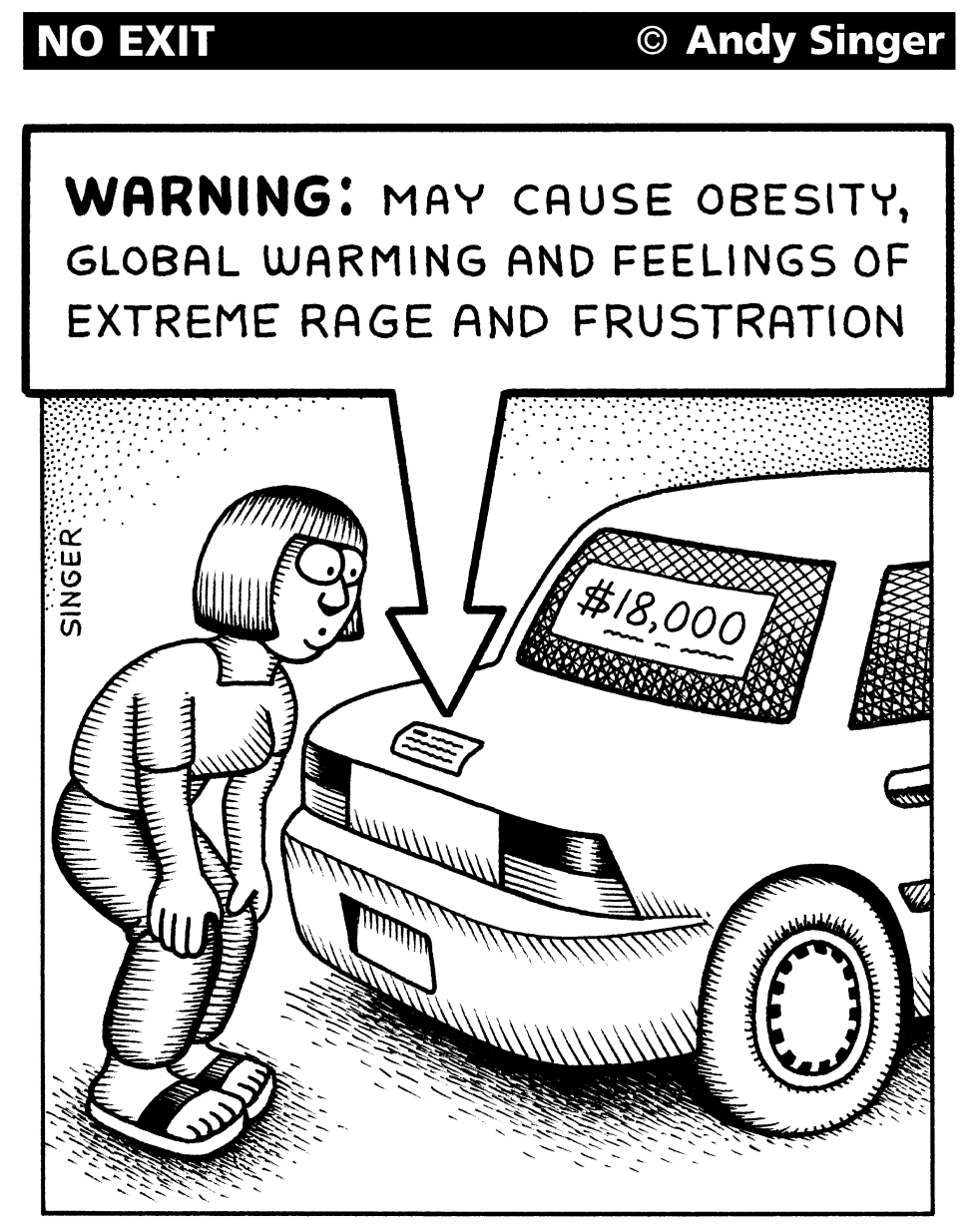 Warning Label for Cars