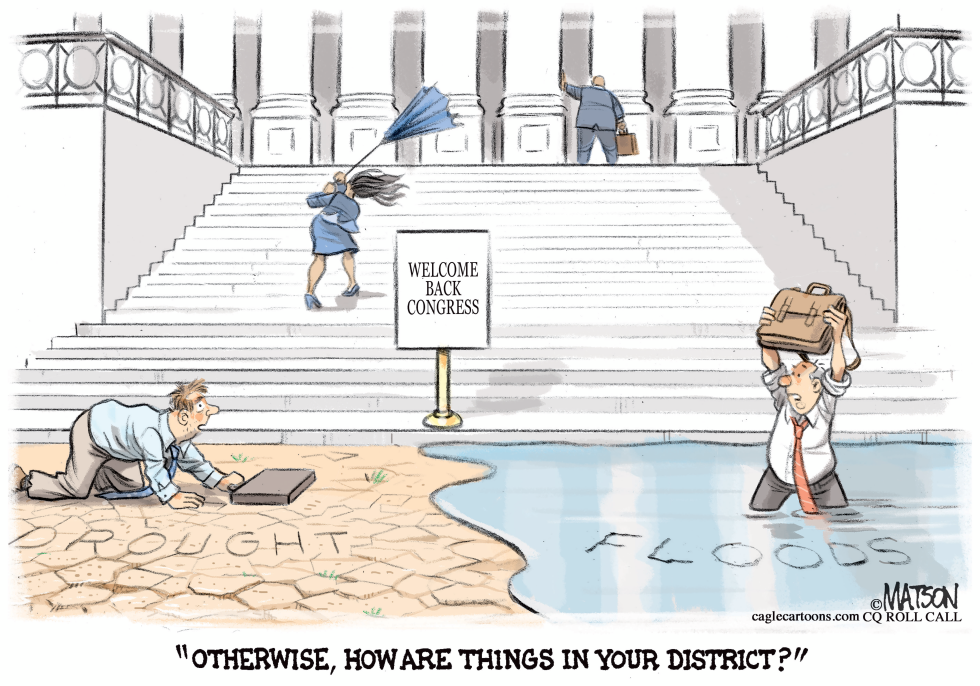 Congressmen From Drought and Flood Districts