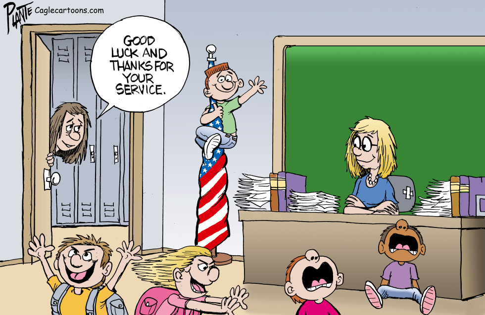 Thank you for your service teachers