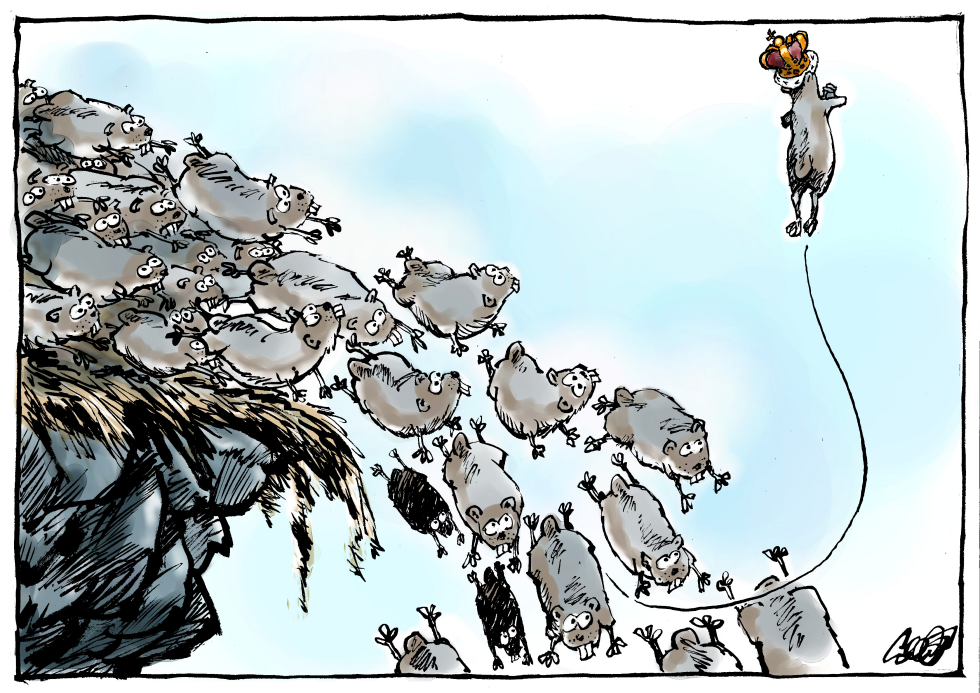 The Queen dies.