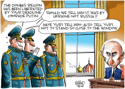 BAD NEWS RUSSIAN BEAR by Dave Whamond