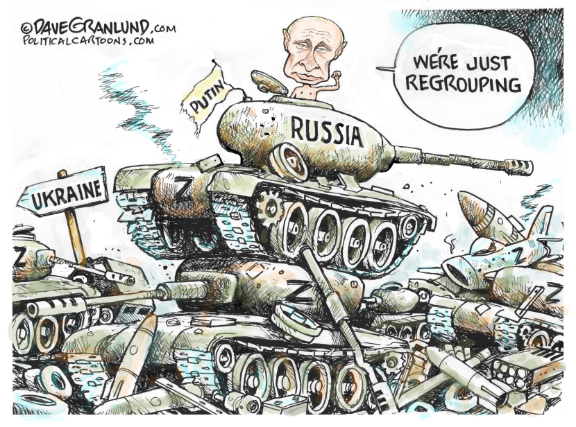 Russians regroup vs Ukraine
