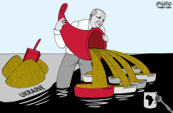 WHO IS GETTING THE GRAIN FROM THE UKRAINE by Rainer Hachfeld