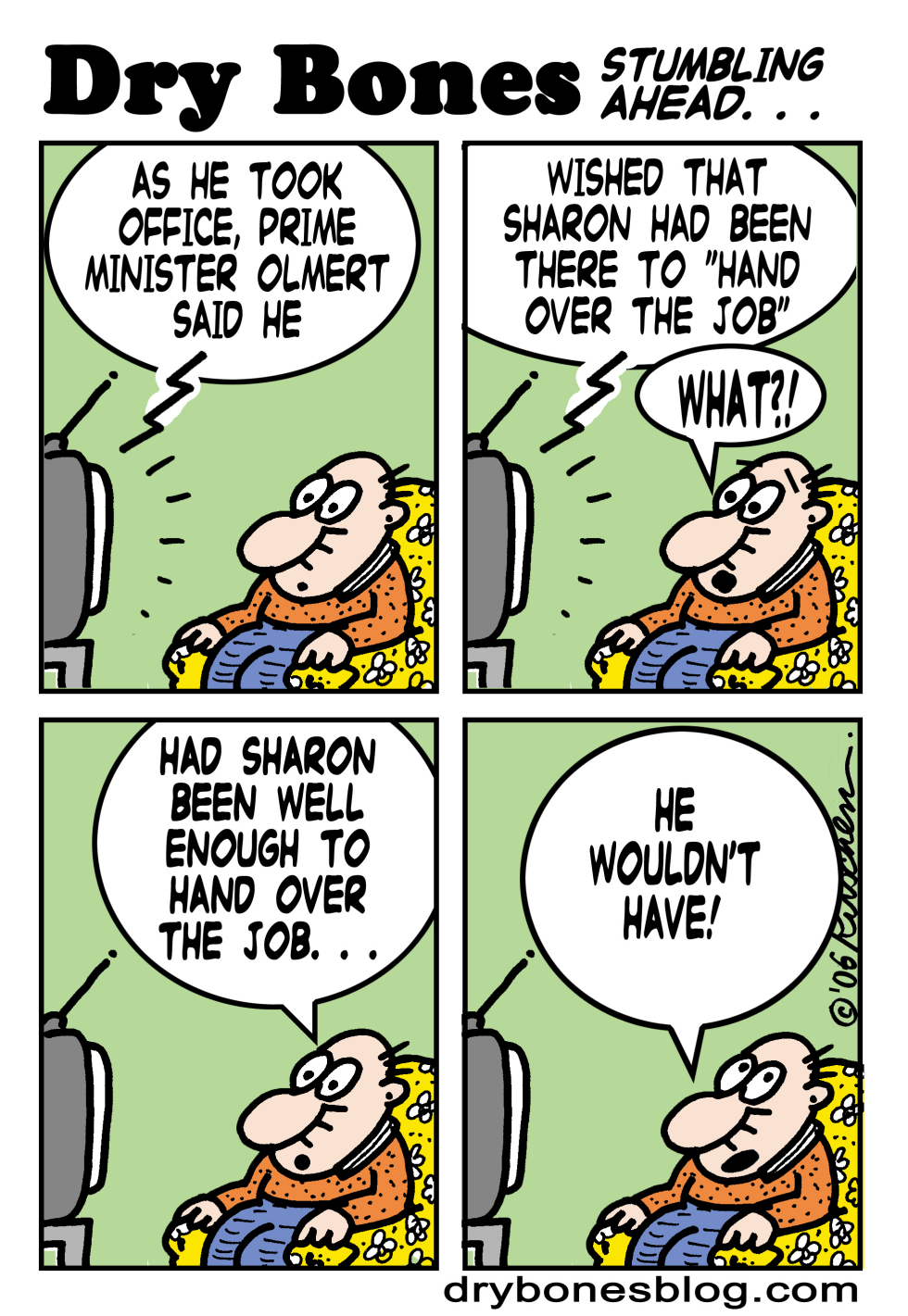  ISRAELS NEW PRIME MINISTER by Yaakov Kirschen