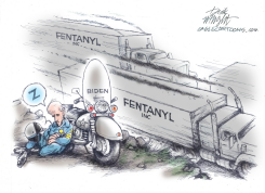 FENTANYL COP SLEEPING by Dick Wright