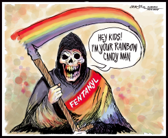 GRIM 'RAINBOW FENTANYL' REAPER by J.D. Crowe