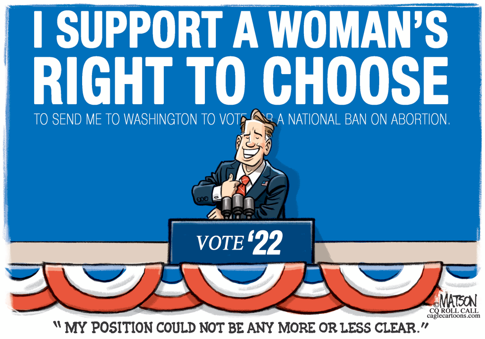 Candidate Fudges Position On National Abortion Ban