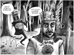 RUSSIAN FLESH WOUND by Dave Whamond