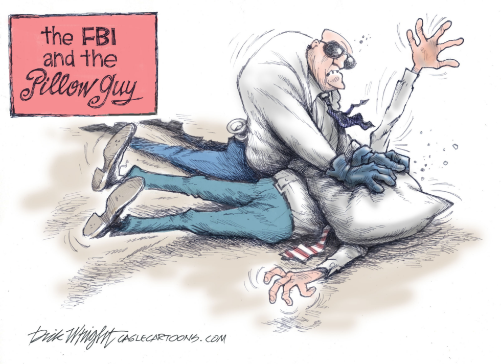 FBI and Pillow Guy
