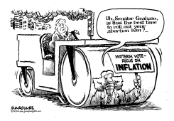 LINDSEY GRAHAM ABORTION BAN by Jimmy Margulies