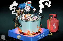 DOLLAR HEGEMONY by Luojie
