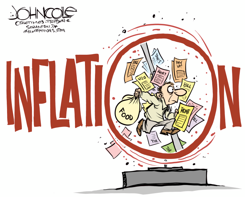Inflation hamster wheel