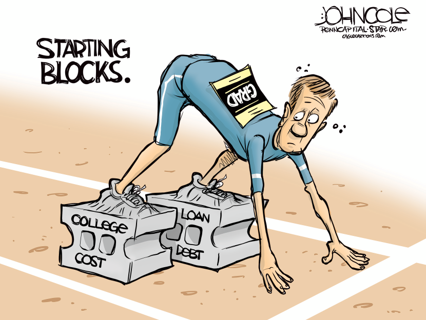 College starting blocks