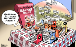 FAR RIGHT PARTIES by Paresh Nath