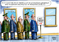 UKRAINE WAR FALLOUT by Dave Whamond