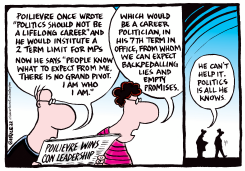 PIERRE POILIEVRE CONSERVATIVE LEADER by Ingrid Rice