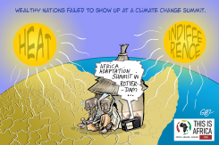 CLIMATE SUMMIT by Damien Glez