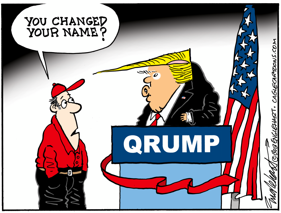 Trump Embraces Qanon
