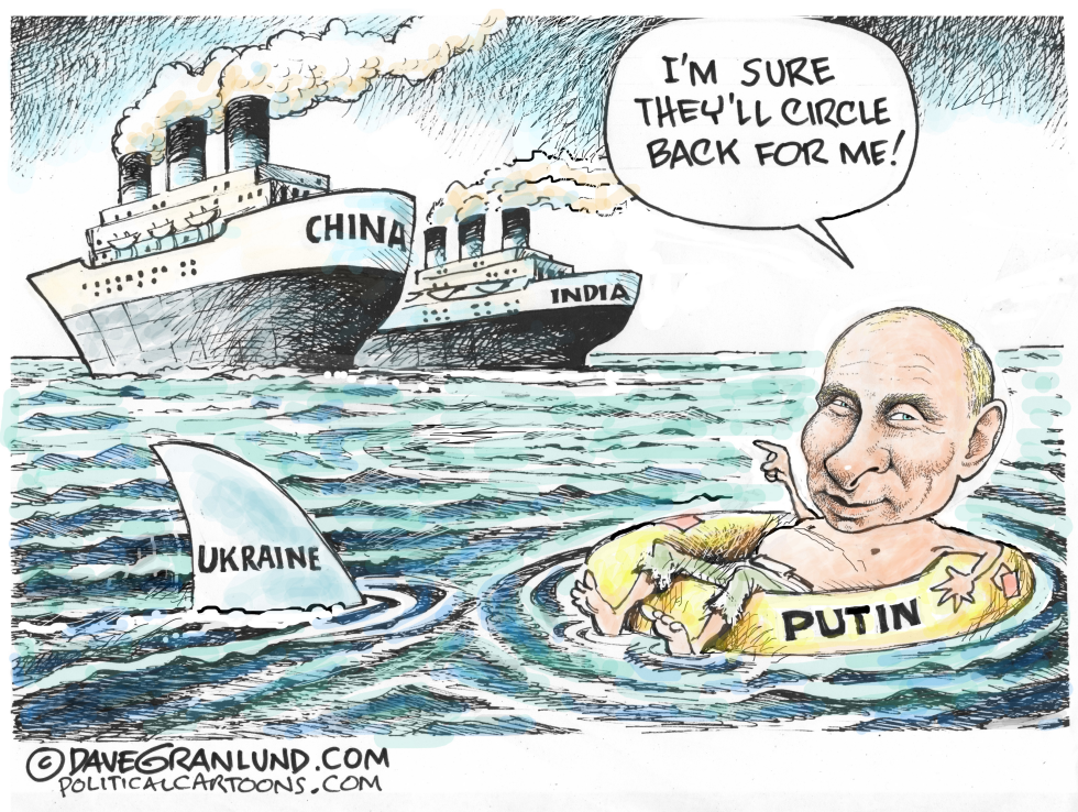 Putin SOS to China and India