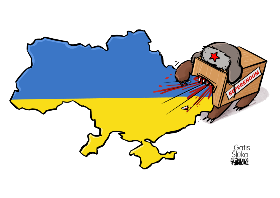 Referendum in occupied territories