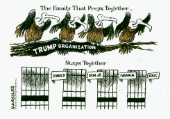 NEW YORK AG SUES TRUMP by Jimmy Margulies