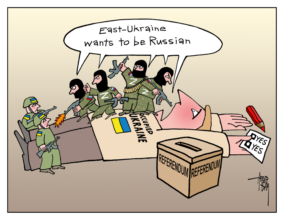 Occupied Ukraine referendum