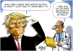 TRUMP'S DECLASSIFIED DEEP THOUGHTS by Dave Whamond
