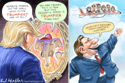 MIRROR MIRROR DESANTIS TRUMPIEST OF THEM ALL by Ed Wexler