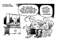 NEW CIA HEAD by Jimmy Margulies