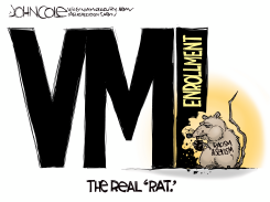 VIRGINIA VMI ENROLLMENT DROP by John Cole