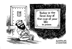MOUSSAOUI GETS LIFE IN PRISON by Jimmy Margulies
