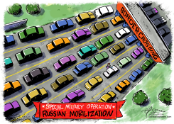 RUSSIANS WAR MOBILIZATION  by Guy Parsons