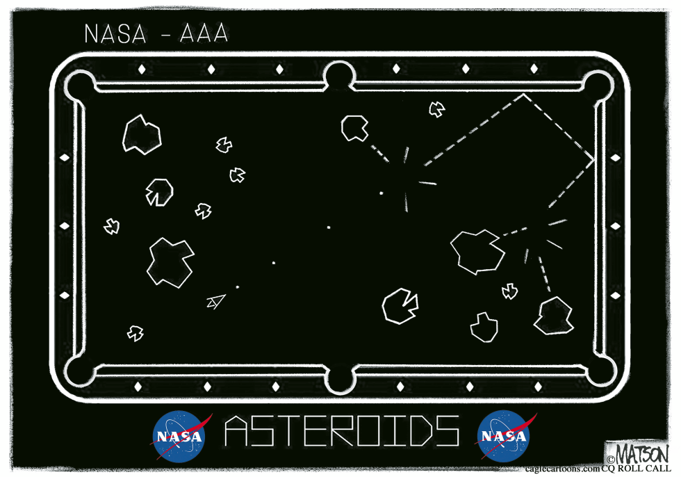 NASA Asteroid Deflection Bank Shot