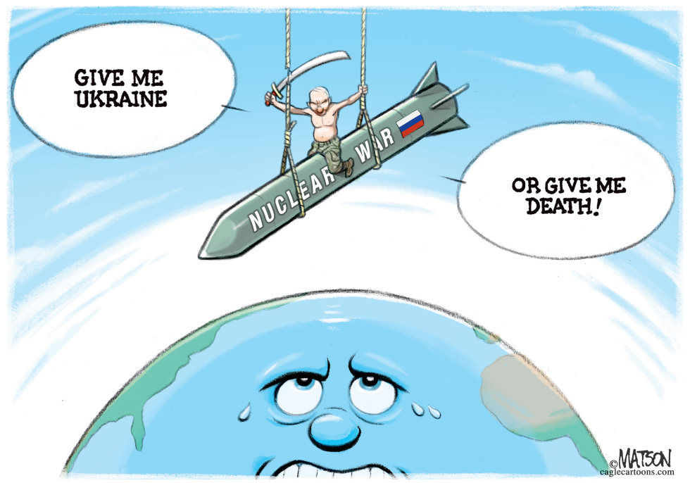 Suicide Bomber Putin Nuclear Threat