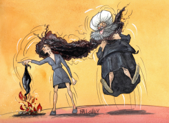 IRANIAN WOMEN by Pierre Ballouhey