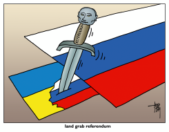 LAND GRAB REFERENDUM by Arend van Dam